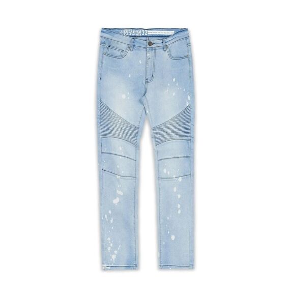 NWT Reason Melbourne Denim Jeans - Light Blue - Picture 3 of 8